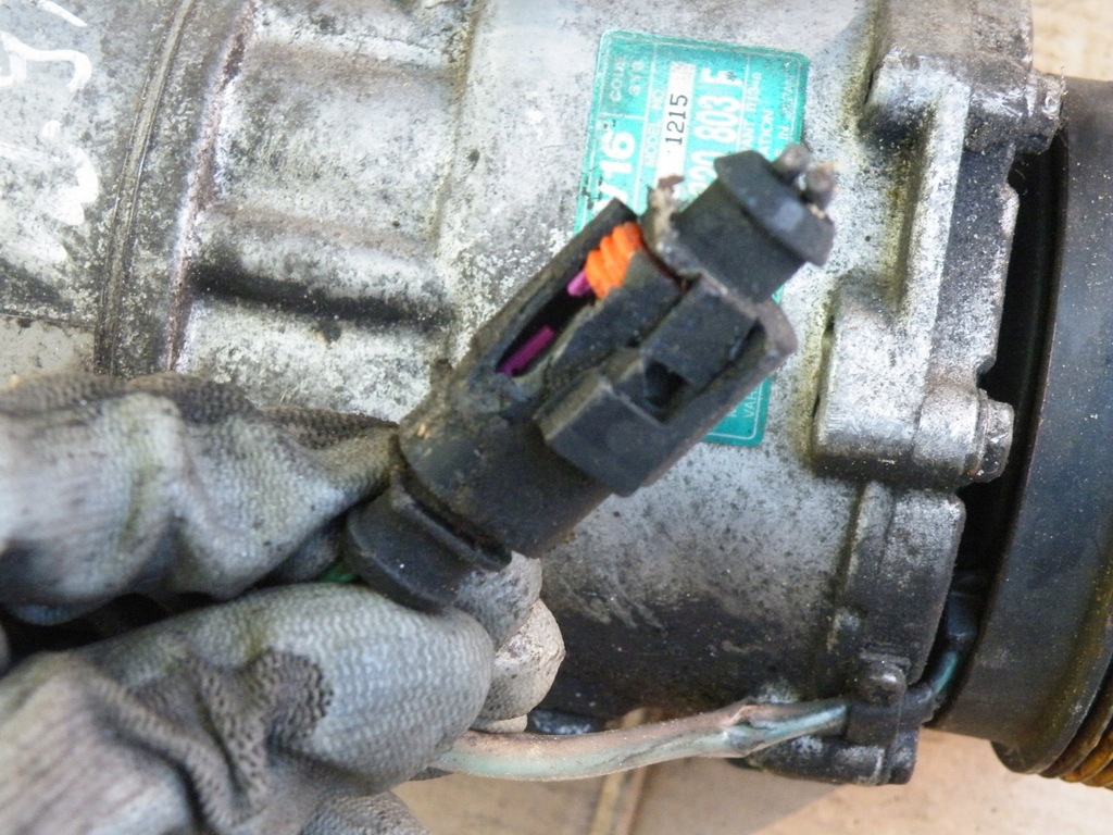 фото №7, Vw golf iv bora 1.9 tdi компресор кондиціонера