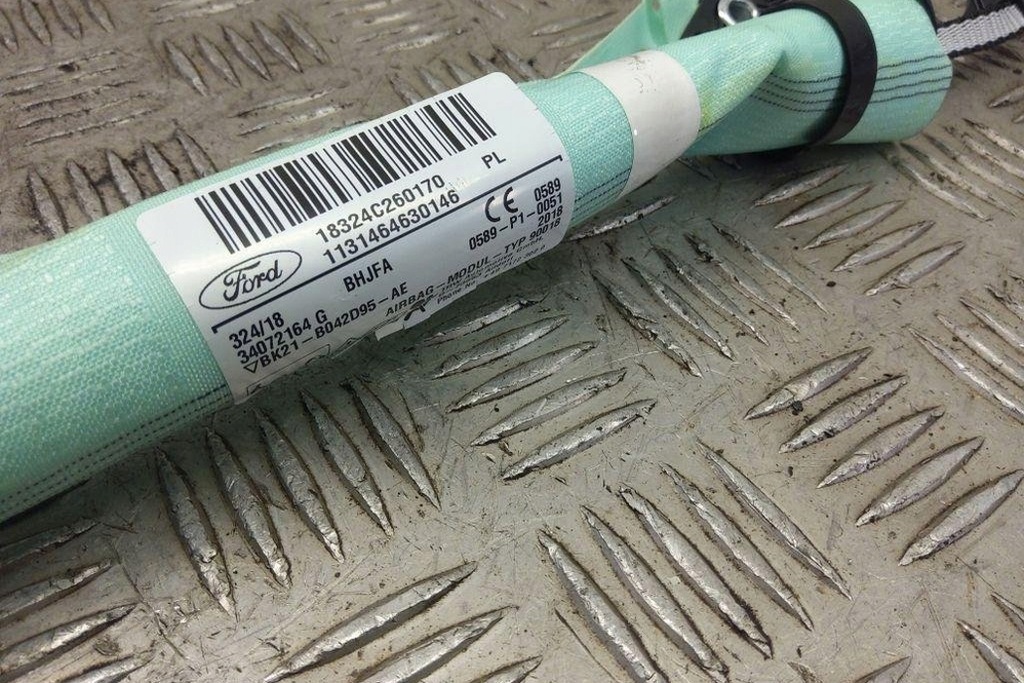 фото №9, Шторка безпеки права ford transit custom bk21b042095ae 2.0l дизель 2019