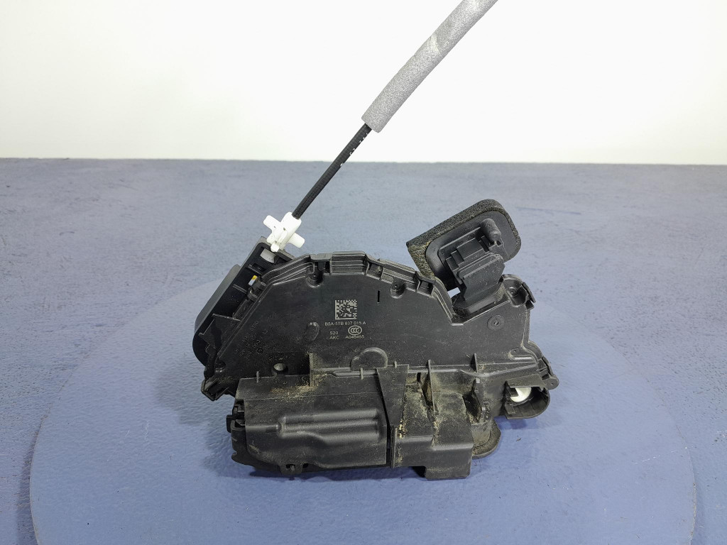 фото №5, Skoda rapid lift замок двері перед передній лівий 7 pin eu 5tb837015a