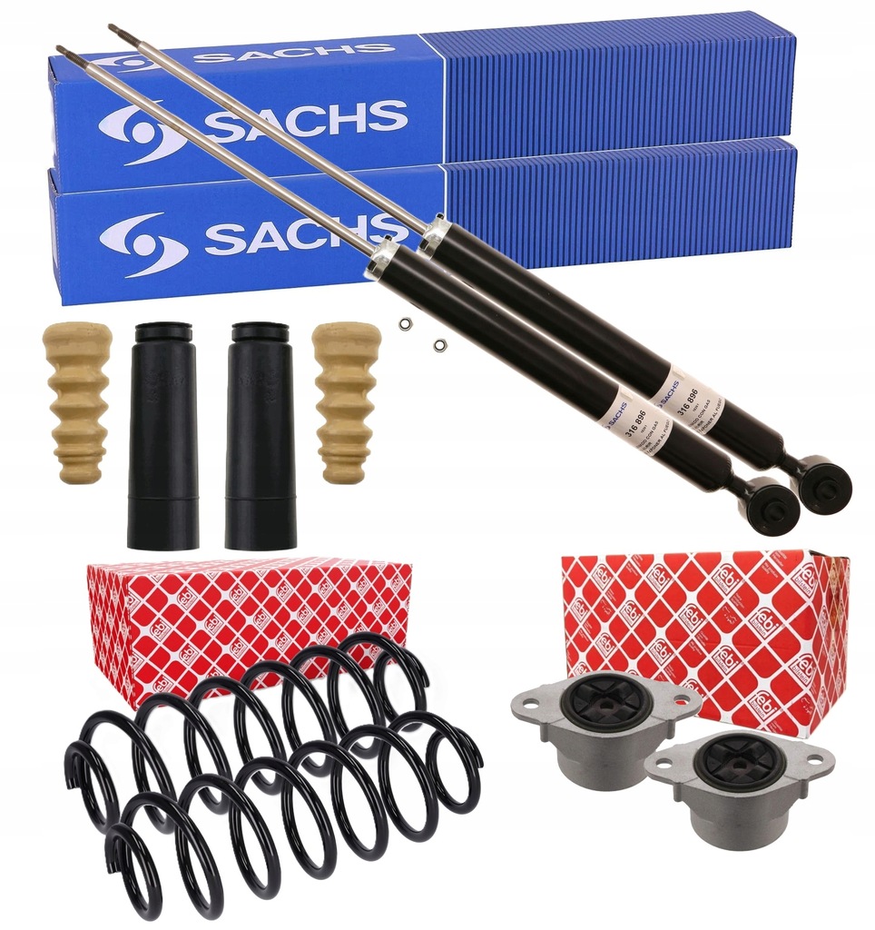 фото №1, 2x амортизатор sorężyny подушки безопасности защита отбойники ford fiesta vi 6