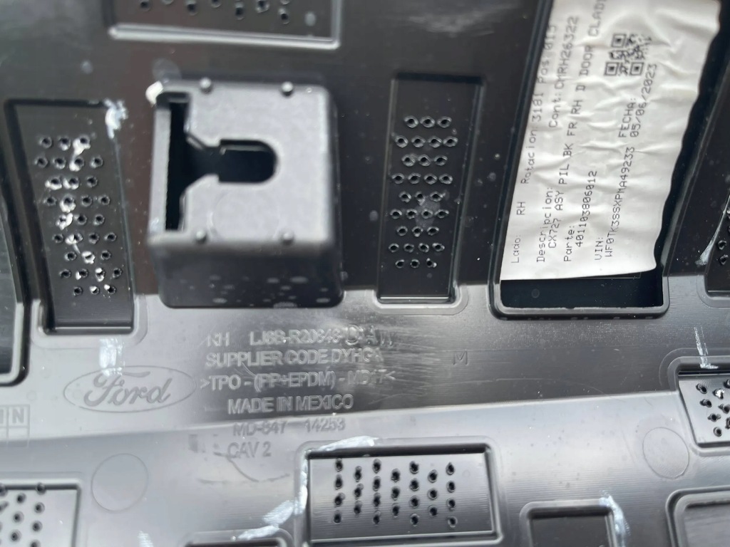 фото №10, Молдинг дверь mustang mach-e mache правая перед передняя