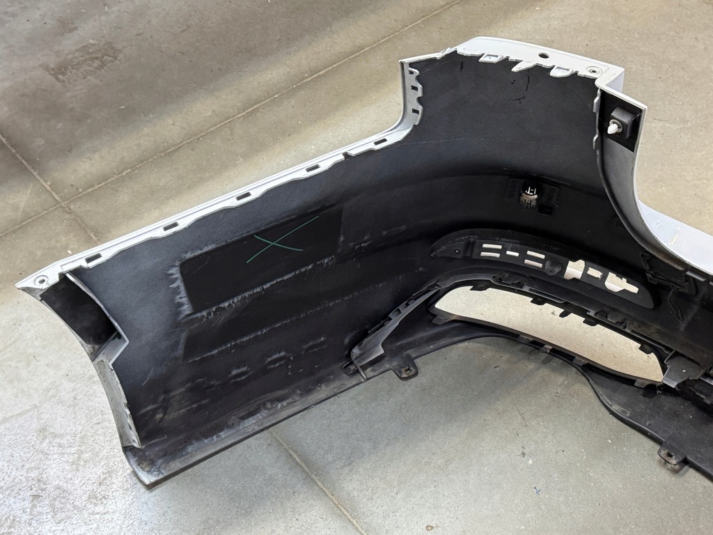 фото №12, Бампер задний задняя audi a6 c8 б/у 4k0807521d 4k0807521e белый + диффузор