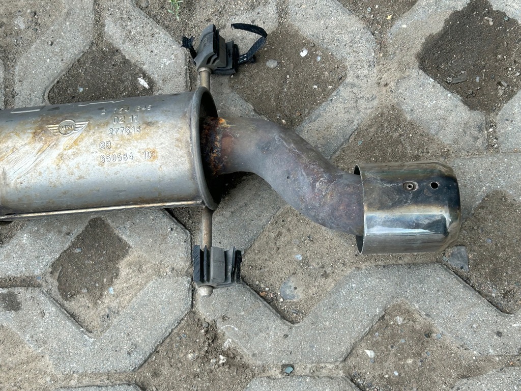 фото №3, Mini r56 1,6 d гаситель выхлоп