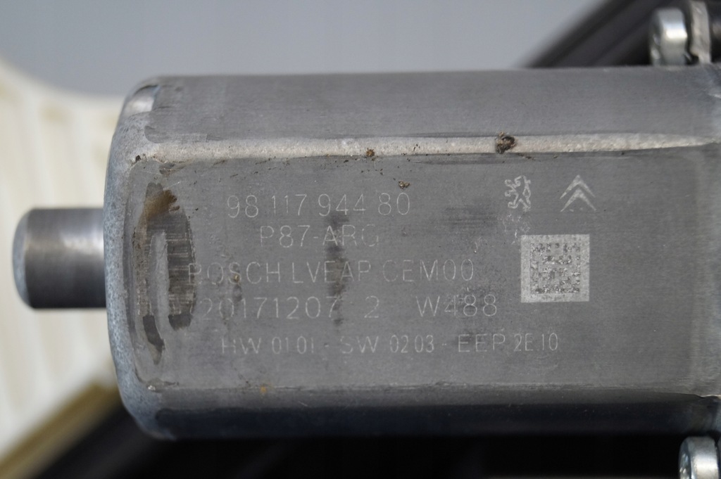 фото №9, Подъемник механизм стекло левый задняя peugeot 5008 ii