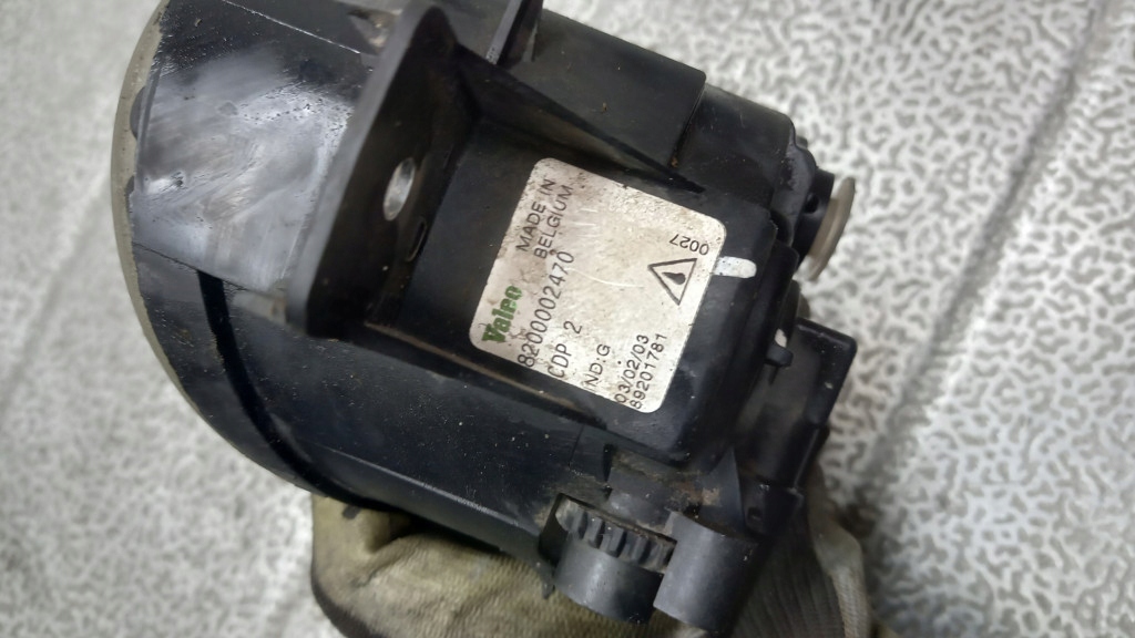 фото №3, Противотуманная фара правый renault vel satis i 03r 2.0b hb 8200002470