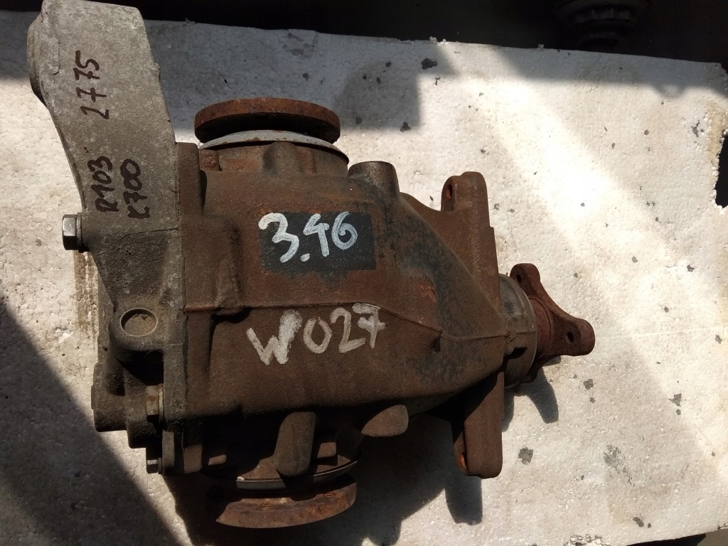 фото №1, Bmw e84 x1 трансмісія задній osi міст диференціал задня 3.46