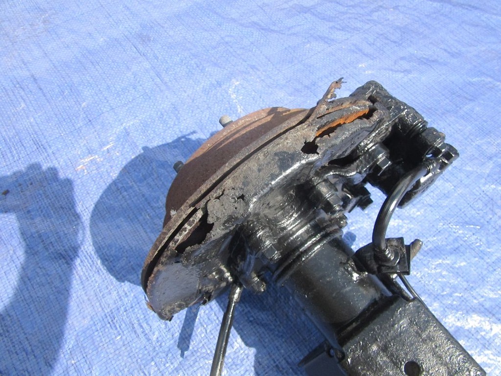 фото №12, Opel frontera b 2.2d 98-04 мост задняя с abs механическая коробка передач