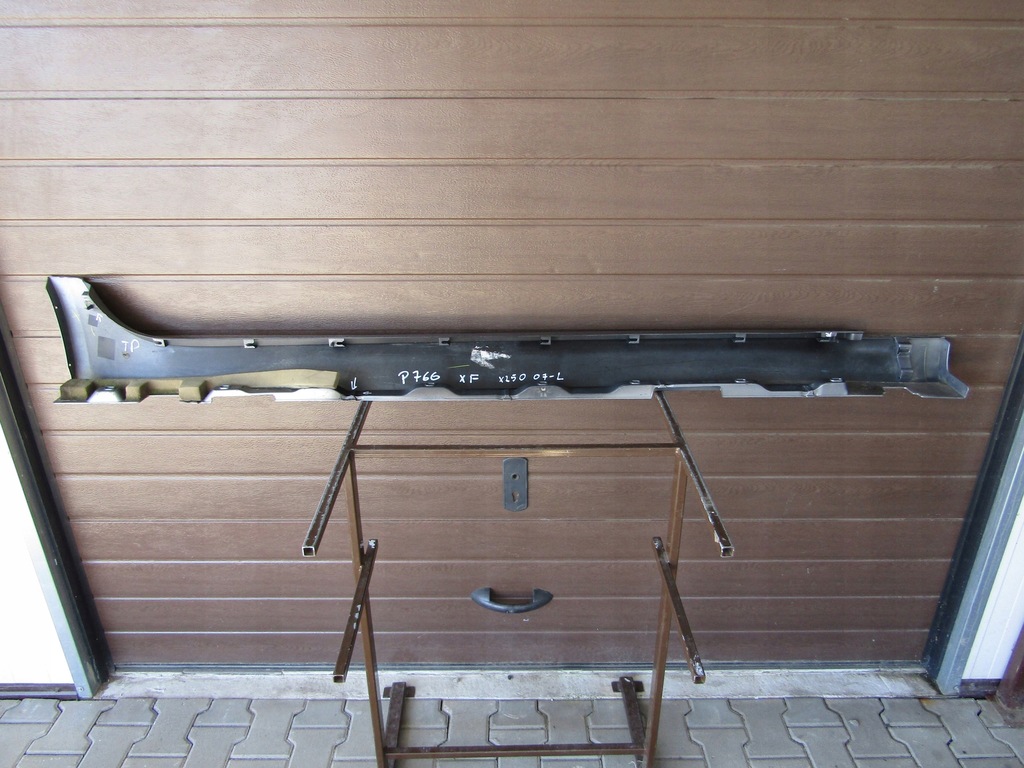 фото №7, Молдинг порог левая jaguar xf x250 07- порог левый