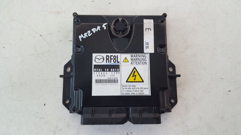 фото №1, Блок керування бортовий комп'ютер двигуна mazda 5 2,0 citd