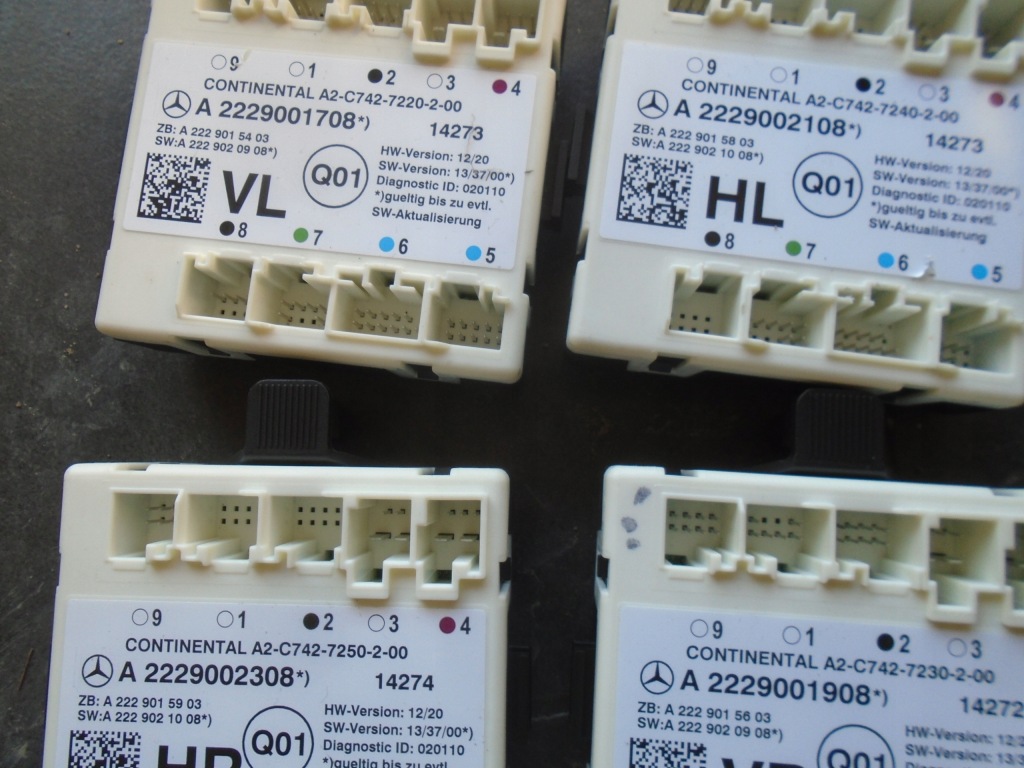 фото №4, Mercedes w205 модуль дверь перед задняя левый правый 14r