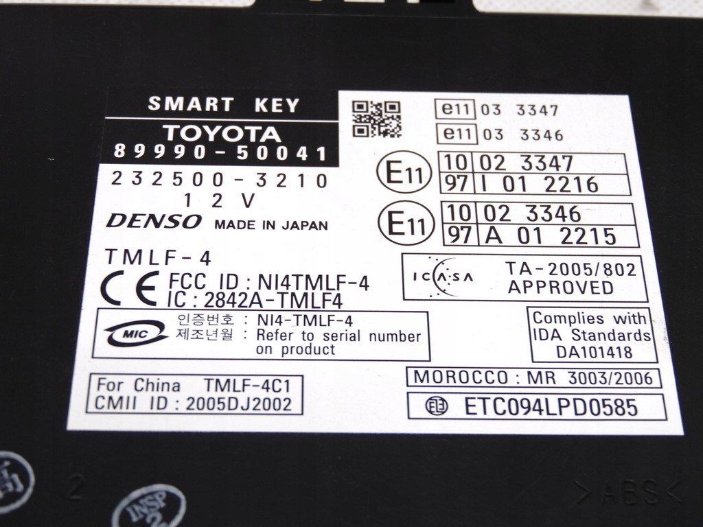 Модуль smart key lexus ls iv ls460 89990-50041 Доставка