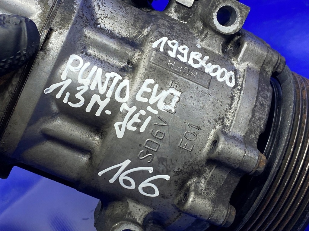 фото №9, Компрессор кондиционера punto evo opel 1.3 m-jet 199b4000 51893889