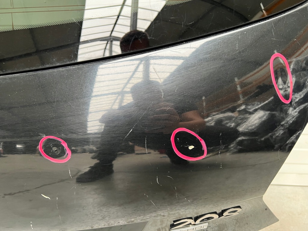 фото №9, Крышка багажника задняя багажника peugeot 208 i