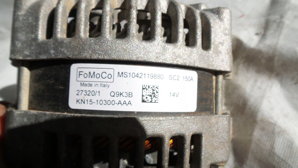 фото №5, Генератор ecosport 1.0 ecoboost lift kn1510300aaa