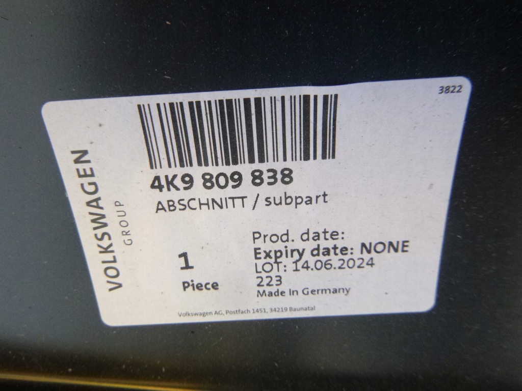 фото №7, Audi a6 c8 4k 2019-2023 крыло задний задняя правый kombi 4k9809838