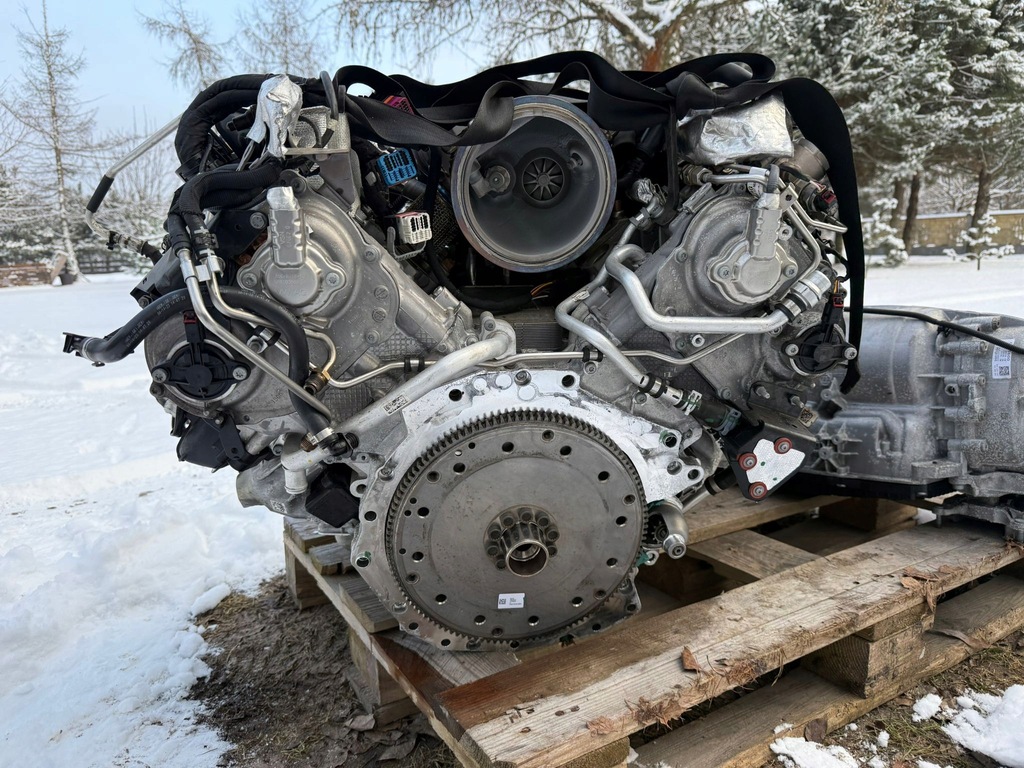 фото №12, Двигатель kompletny audi q8 q7 55tfsi 3.0 340ps kod dcb 2023r.