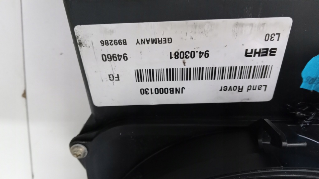 фото №6, Range rover vogue l322 вентилятор обдув задній