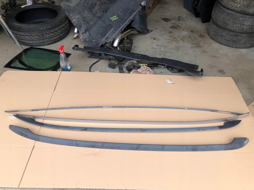 фото №1, Рейлінги дахові volvo v50 2004-2012 накладки 426-26