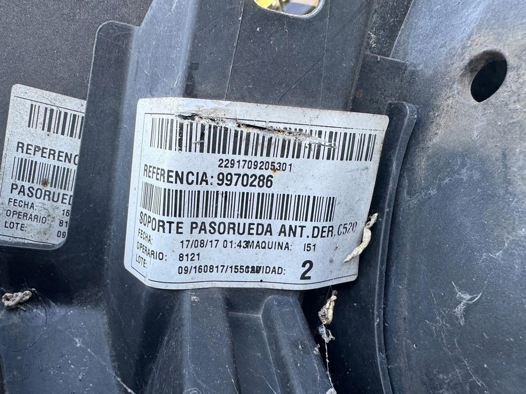 фото №9, Молдинг na крыло правый перед ford kuga mk 2 lift 16-