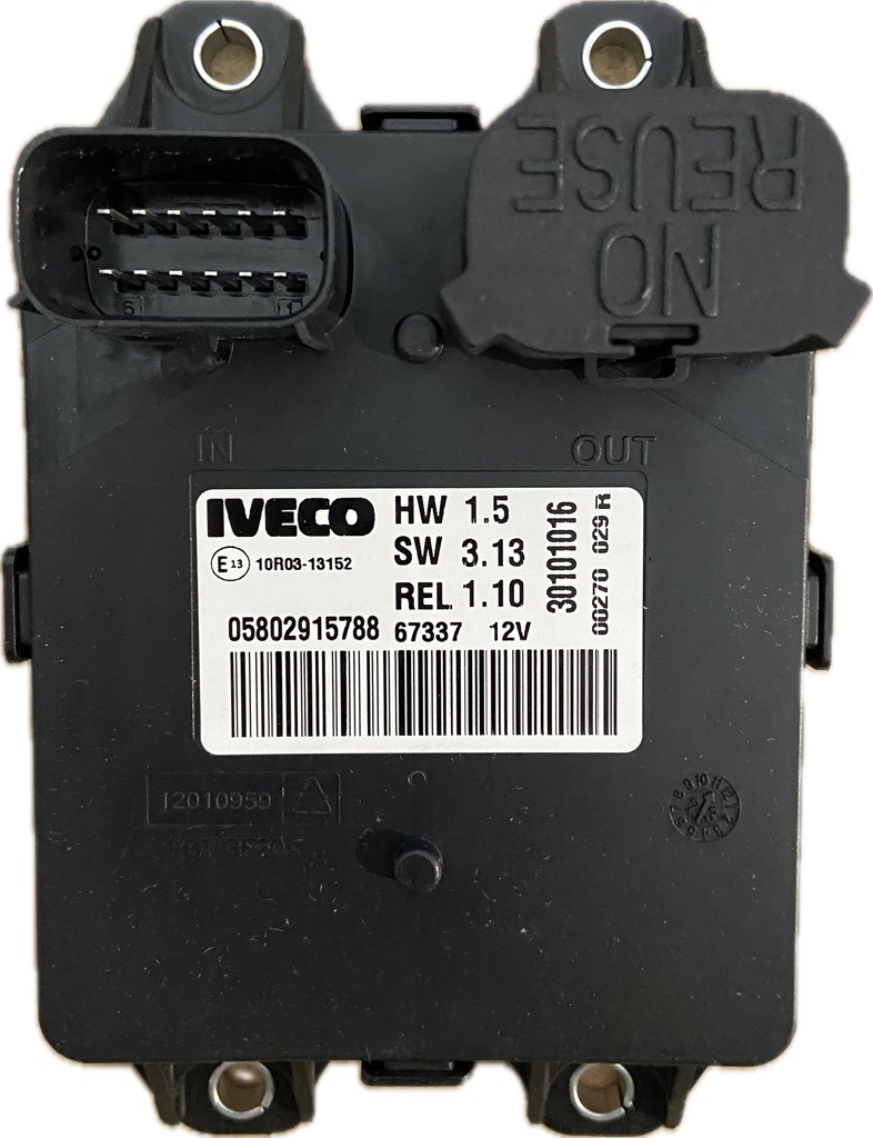 фото №1, Модуль блок управління блок керування фаркоп iveco daily 2014+