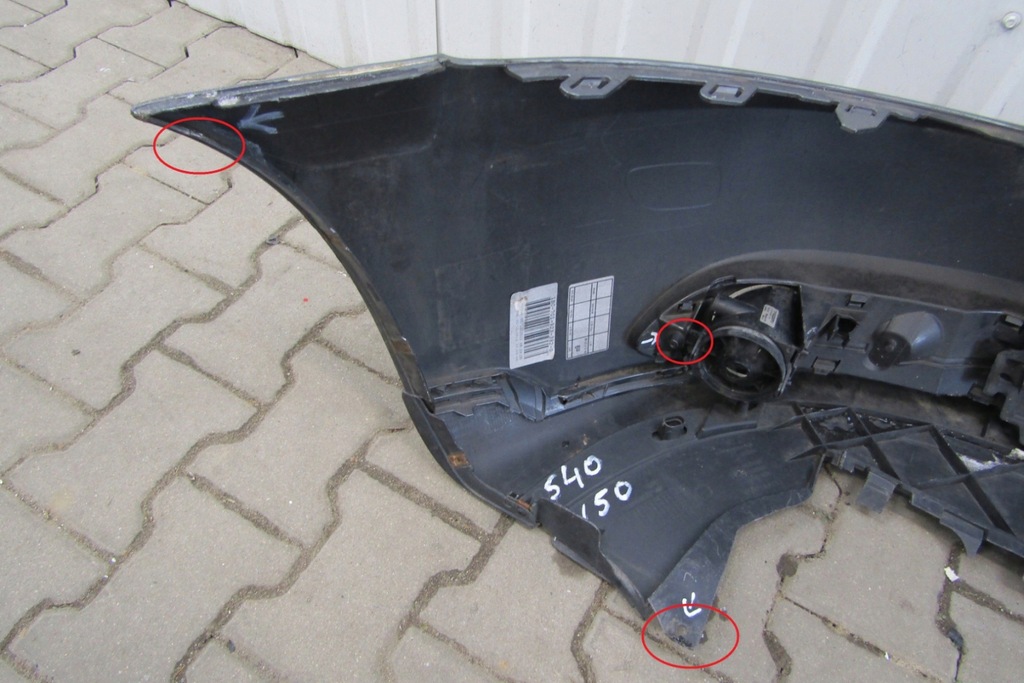 фото №8, Бампер перед передній volvo s40 ii lift 07-12