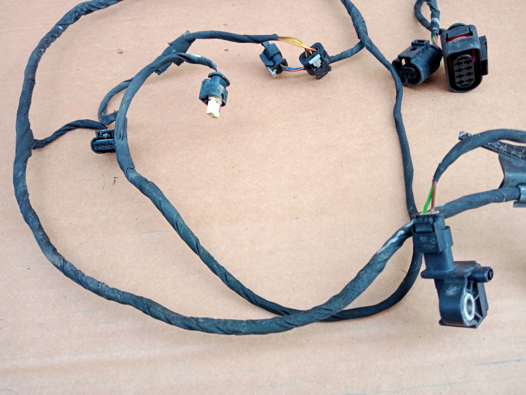 фото №5, Vw touran електропроводка pdc бампера перед датчик удару