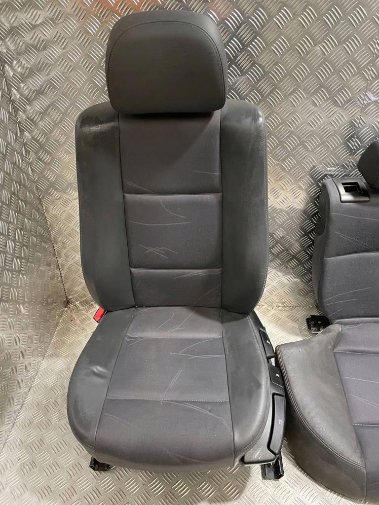 фото №4, Idealne сидіння підігрів заднє сидіння салон pół шкіра bmw 3 e46