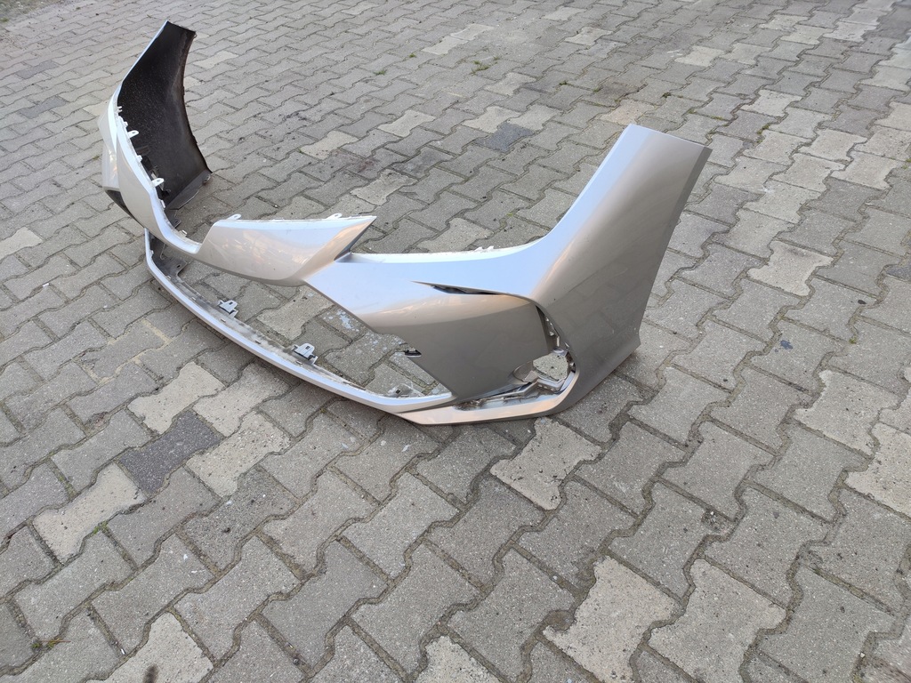 фото №7, Бампер передний перед toyota corolla e21 sedan серебристый