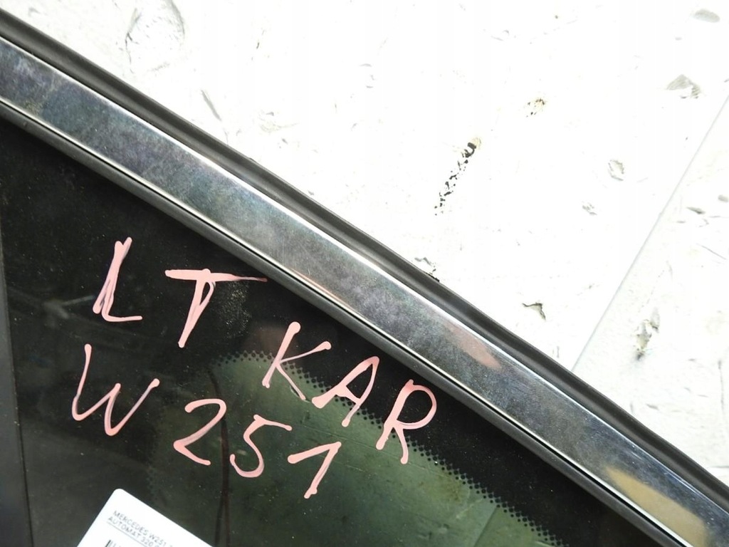 фото №2, Стекло кузовная левый задняя mercedes r w251