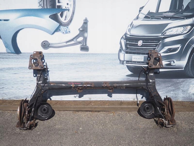фото №1, Oś балка задня задня гальмівні диски citroen c4 picasso