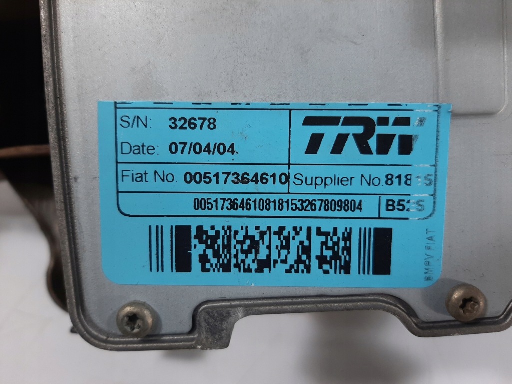 Fiat idea 1.3 multijet 04r колонка підсилювач електричний 00517364610 Недорого