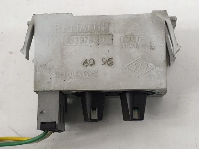 фото №2, Индикатор ремней renault megane scenic 7700839798c