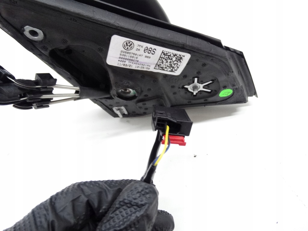 фото №14, Vw polo vi 2g зеркало механический 2pin 2gs857501at