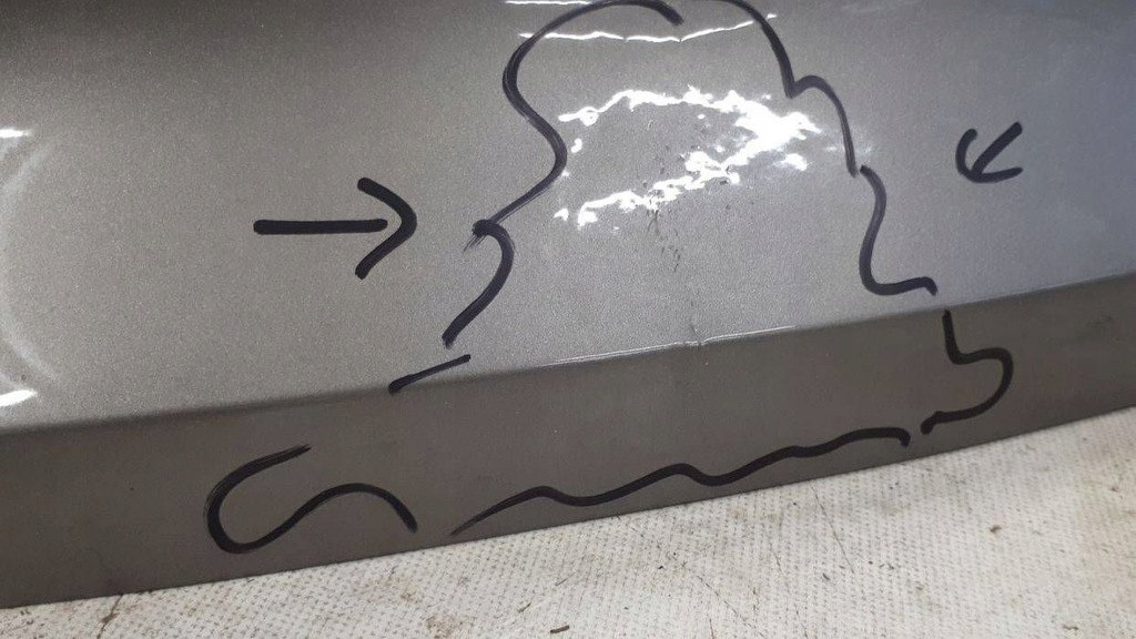 фото №7, Volvo xc-40 2017-2024 крышка багажника задняя