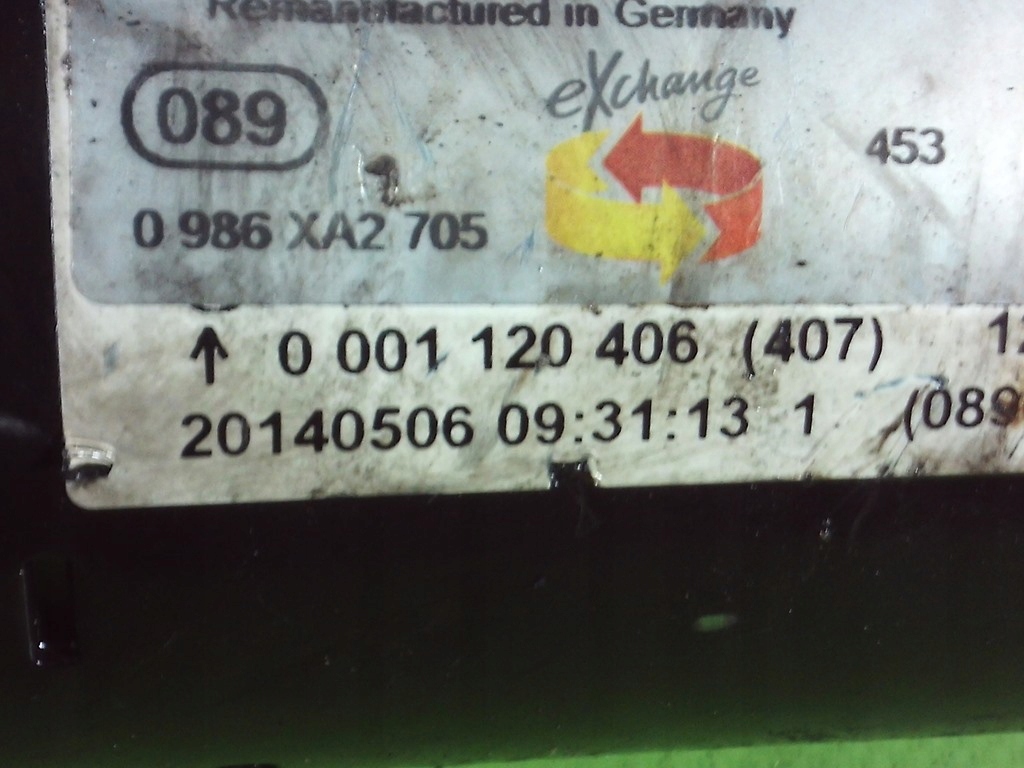 фото №7, Seat ibiza iii стартер 1.2b 0986020290