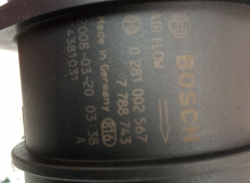 фото №6, Витратомір повітря bmw 318d