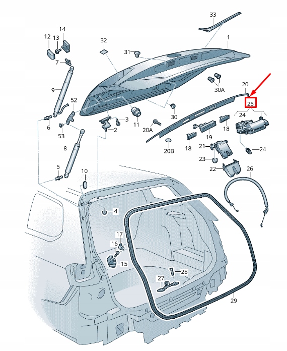 фото №9, Vw touran 5t rear boot lock серводвигун 5ta827887c