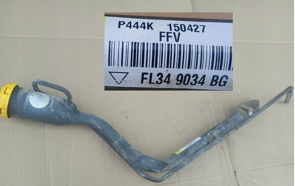 фото №1, Ford f-150 15- 3.5 заливная горловина топлива крышка труба заливной