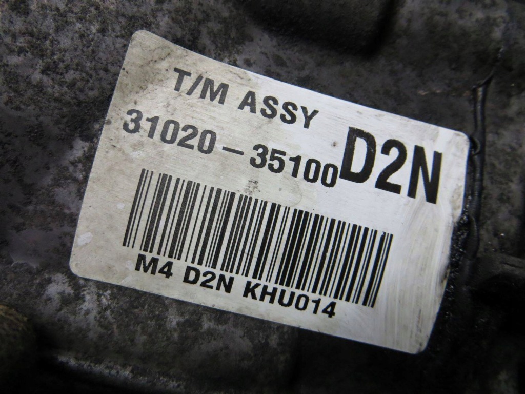 Ssangyong tivoli 1.6d коробка передач передач 31020-35100 14- Недорого