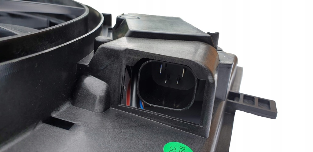 фото №2, Mercedes r230 вентилятор кондиціонера kpl. + модуль