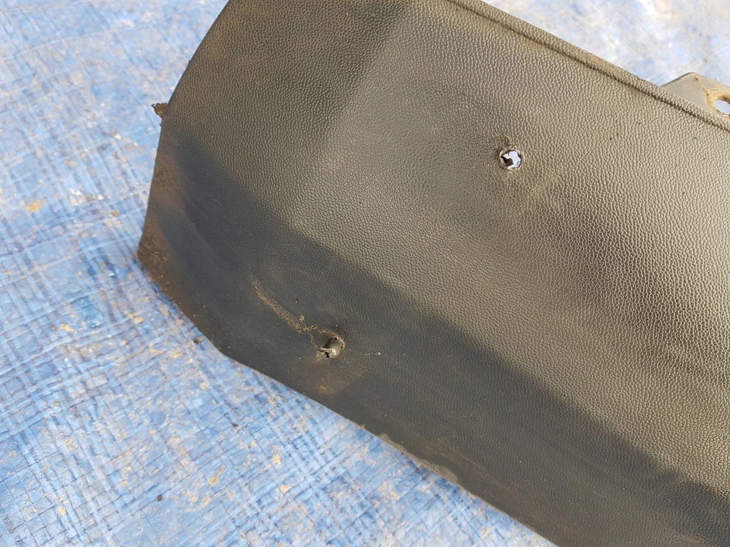 фото №11, Накладка молдинг диффузор бампера задняя mercedes ml w164