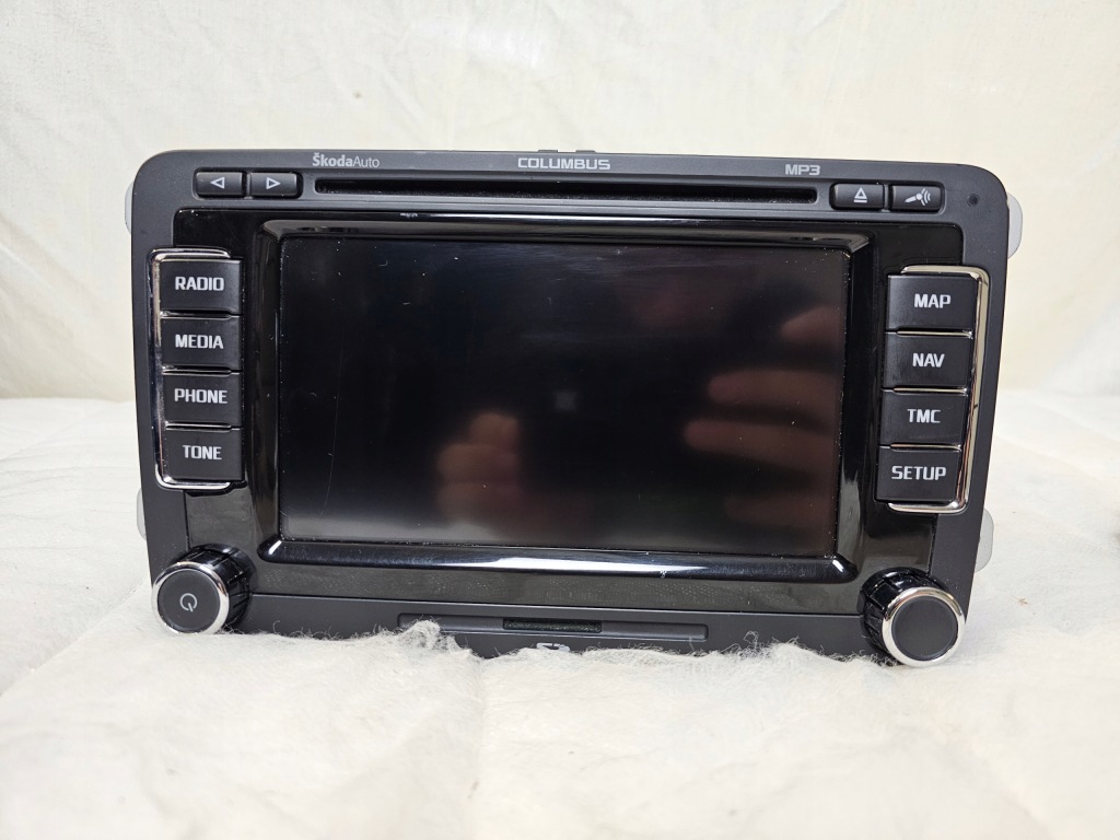 фото №1, Дисплей радіо cd навігація skoda superb ii