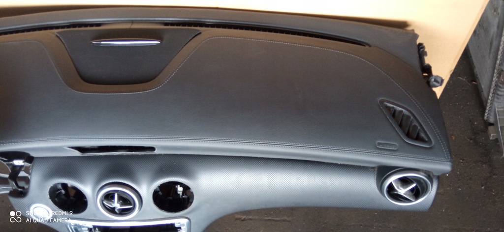 фото №7, Консоль приборная панель подушки безопасности mercedes a w176 amg воздуховод amg edition 1 кожа