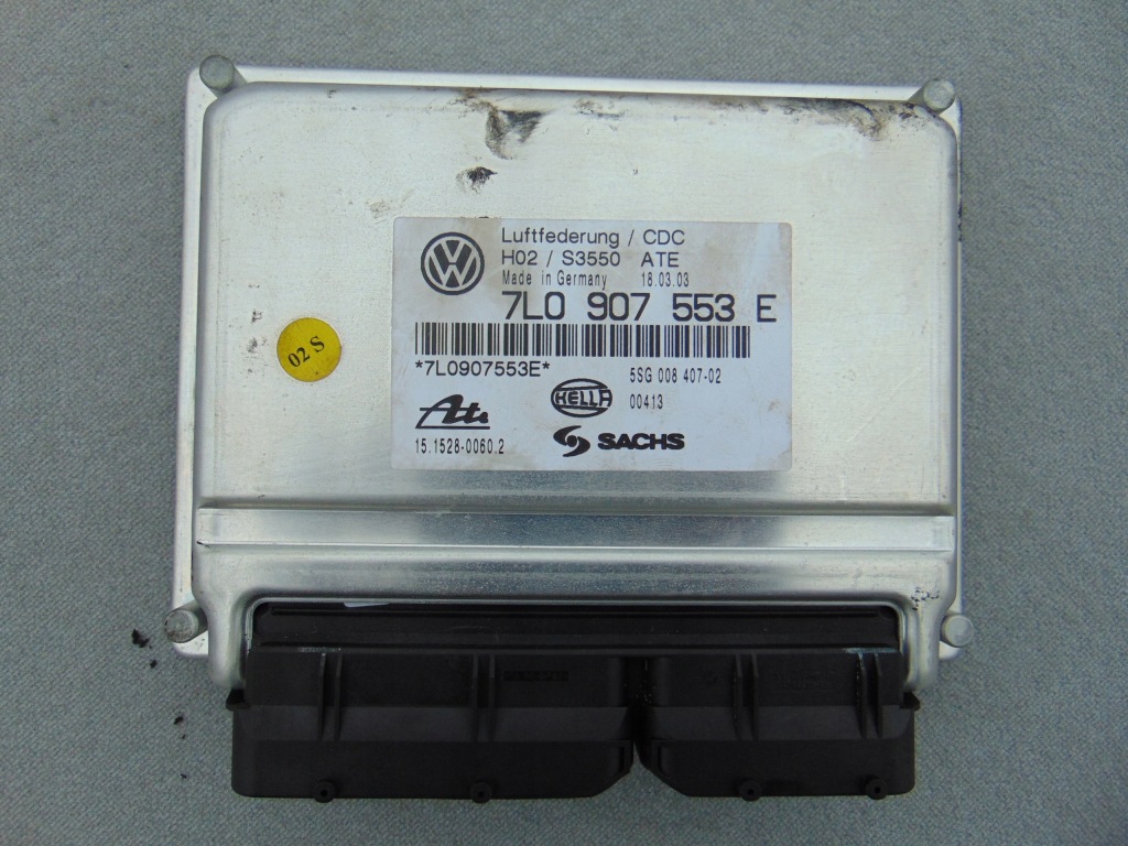 фото №1, Модуль блок управления подвеска porsche cayenne i eu