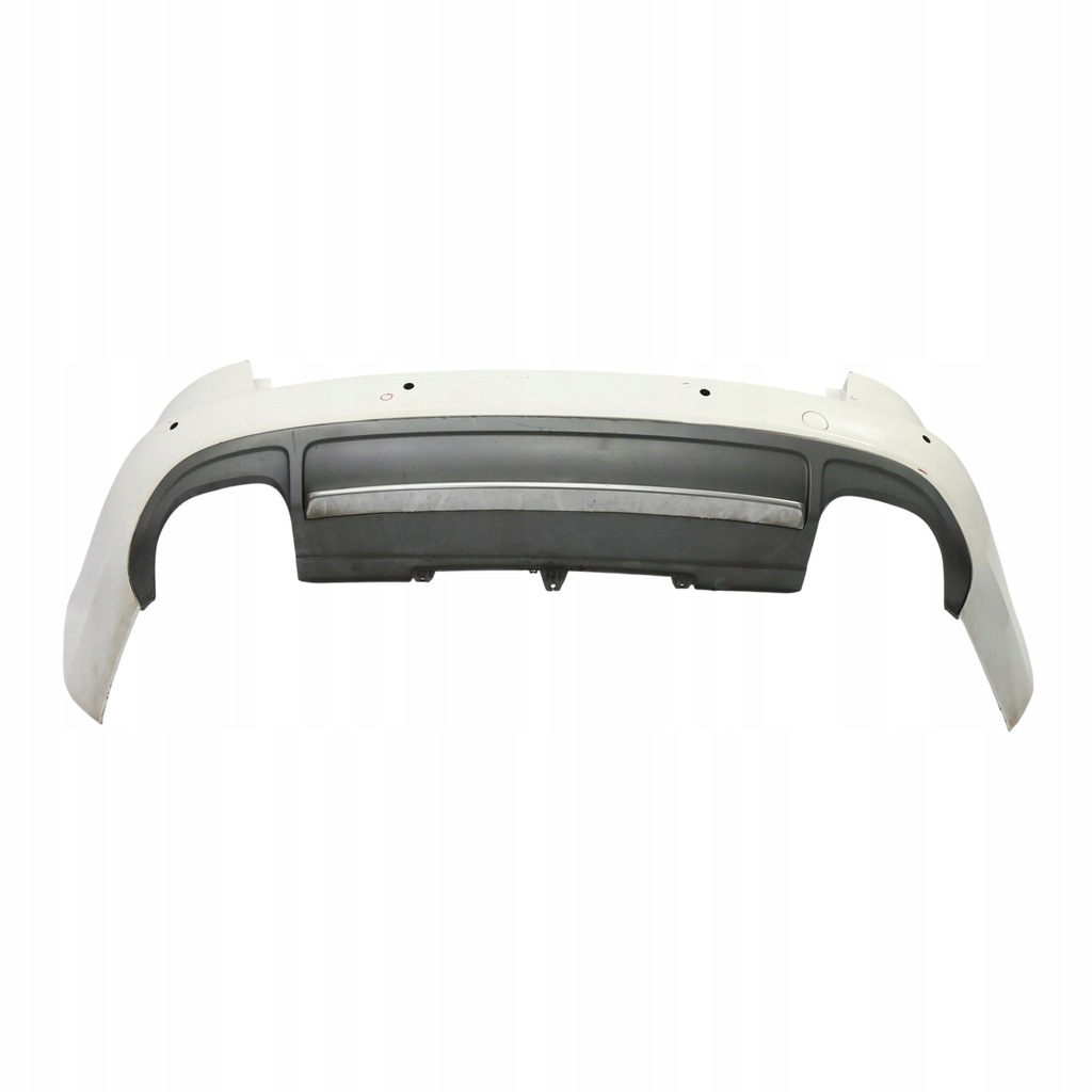 фото №12, Audi s4 b8 avant задній бампер захист бампера ibis white білий - y9c