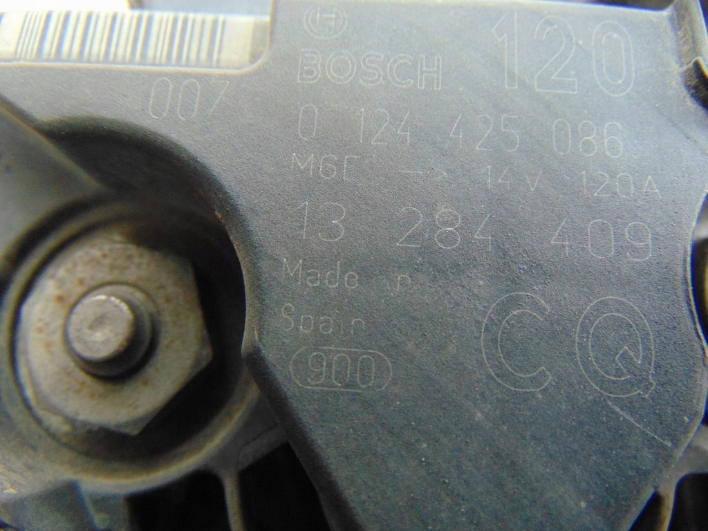 фото №14, Генератор opel meriva b 1.4 13284409