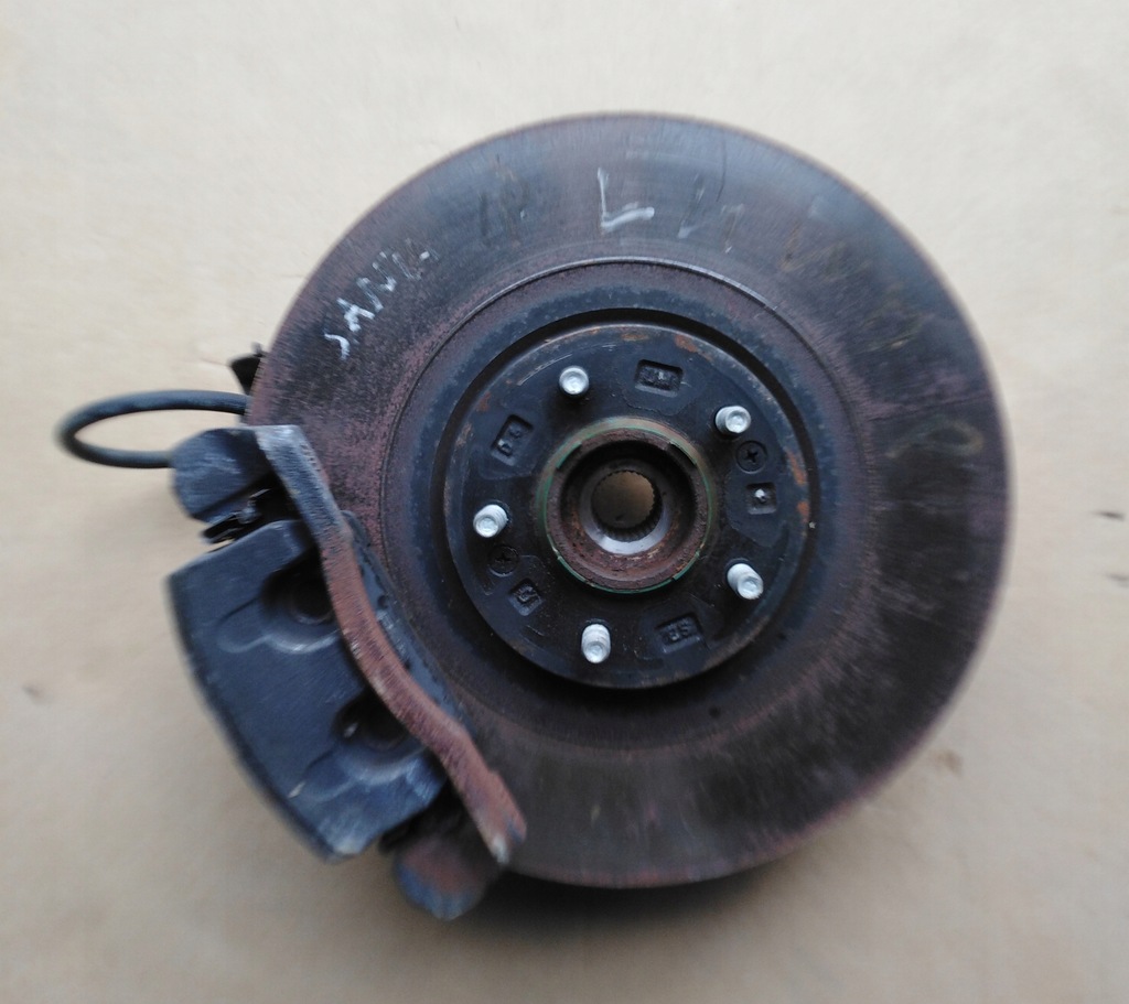 фото №1, Hyundai santa fe iv поворотный кулак перед левая 4wd