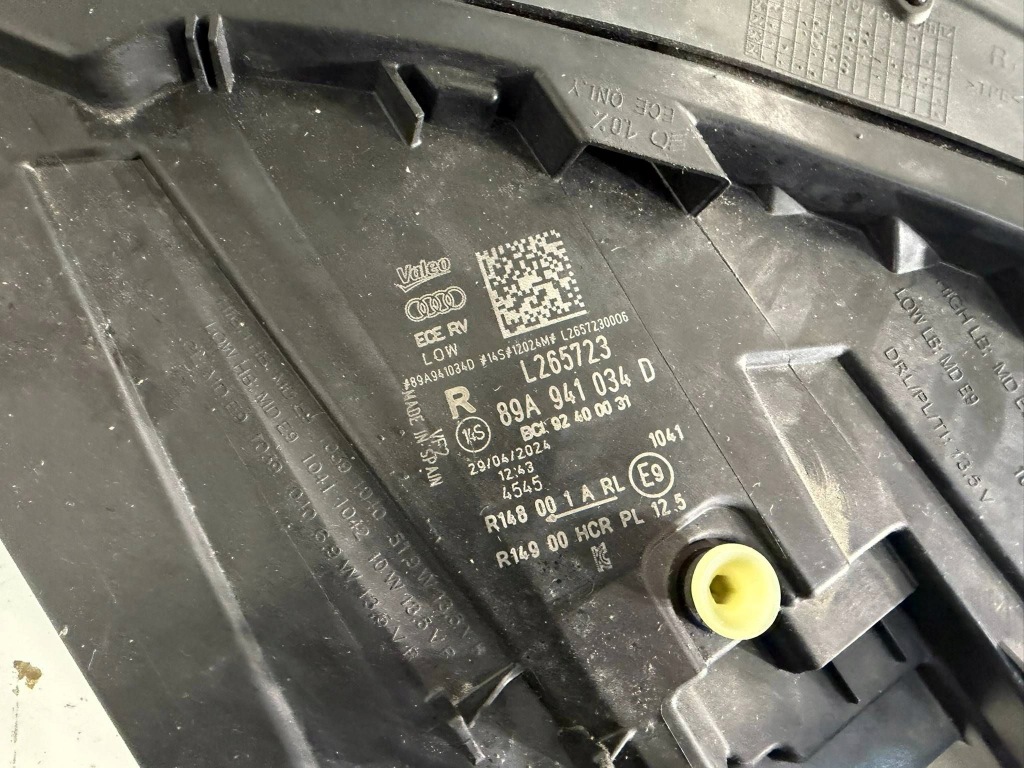 фото №13, Лампа правый перед правая передняя audi q4 e-tron 89a eu