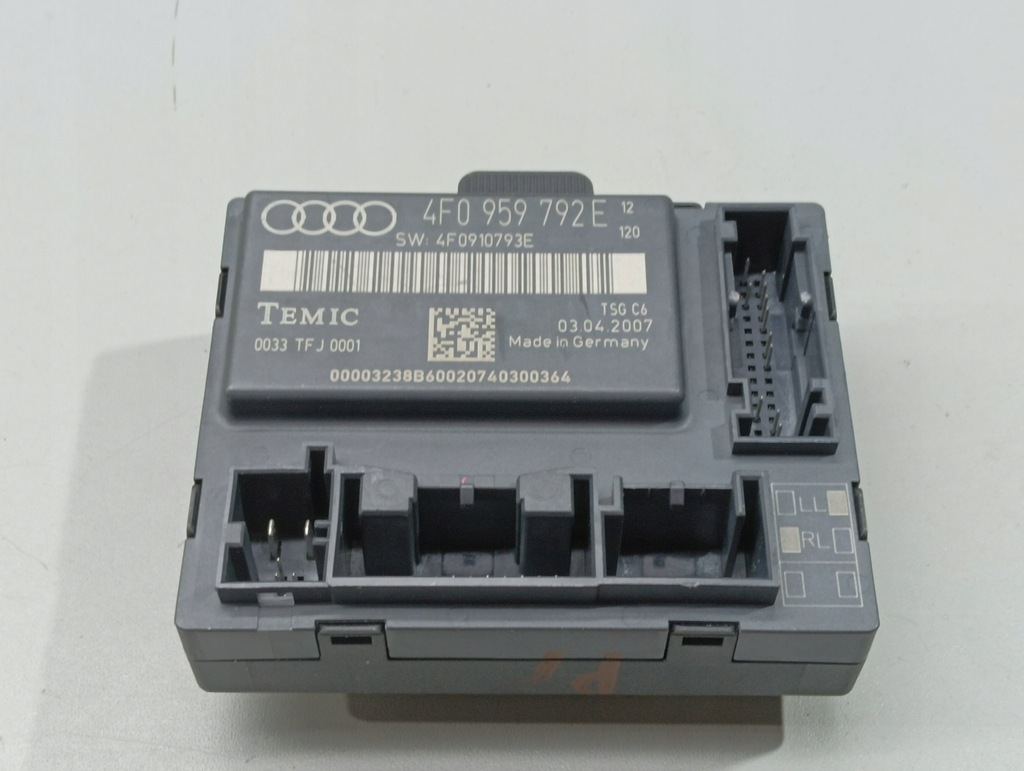 фото №1, Модуль блок управления дверь правый перед audi a6 c6 4f0959792e
