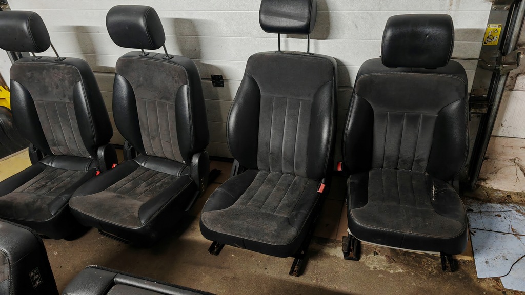 фото №10, Сидіння обшивки 7 осіб alcantara електричний підігрів mercedes r klasa w251